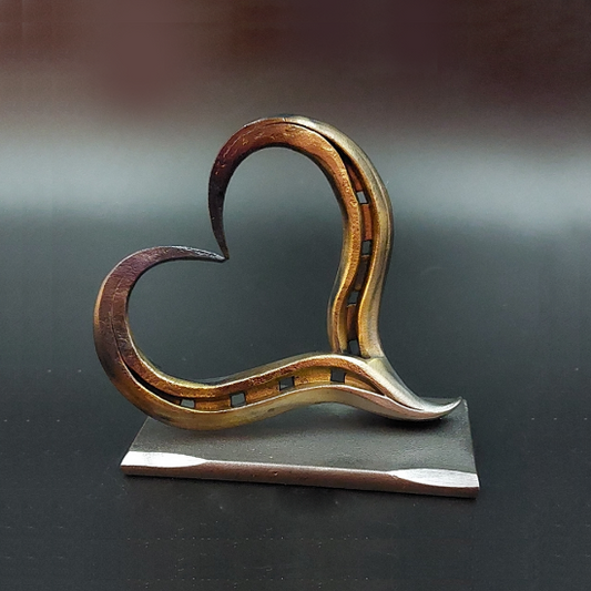 Miniature Horseshoe Heart
