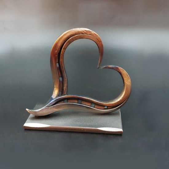 Miniature Horseshoe Heart